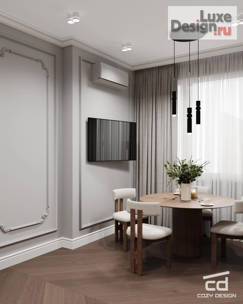 Дизайн интерьера квартиры "Квартира 90 м^2 в Краснодаре" (фото 7)