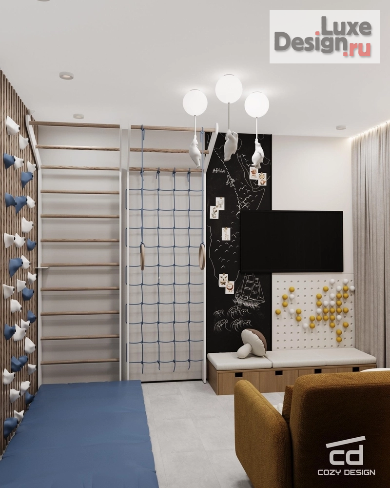 Дизайн интерьера частного дома "Первый этаж дома в Москве 50 м^2" (фото 7)