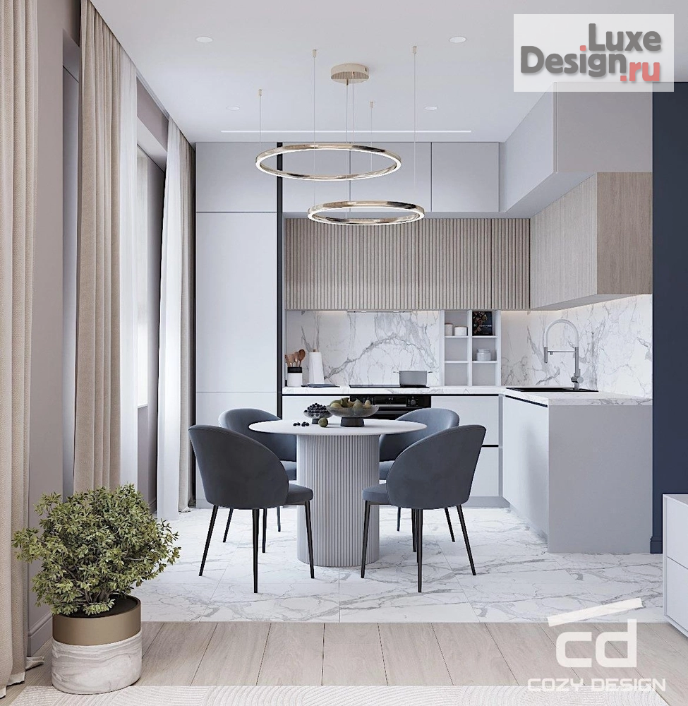 Дизайн интерьера квартиры "Проект квартиры 40 м^2 в Сочи" (фото 5)