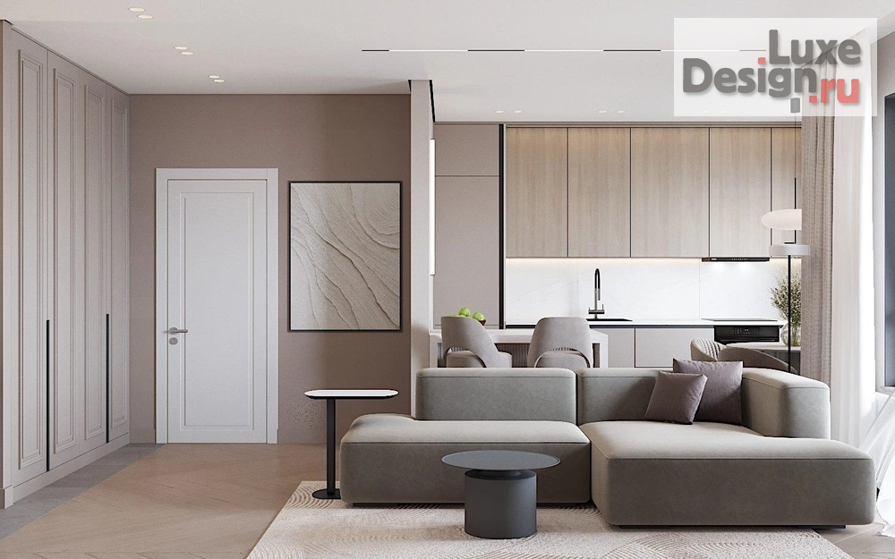 Дизайн интерьера квартиры "Квартира 57 м^2 в Новороссийске" (фото 6)