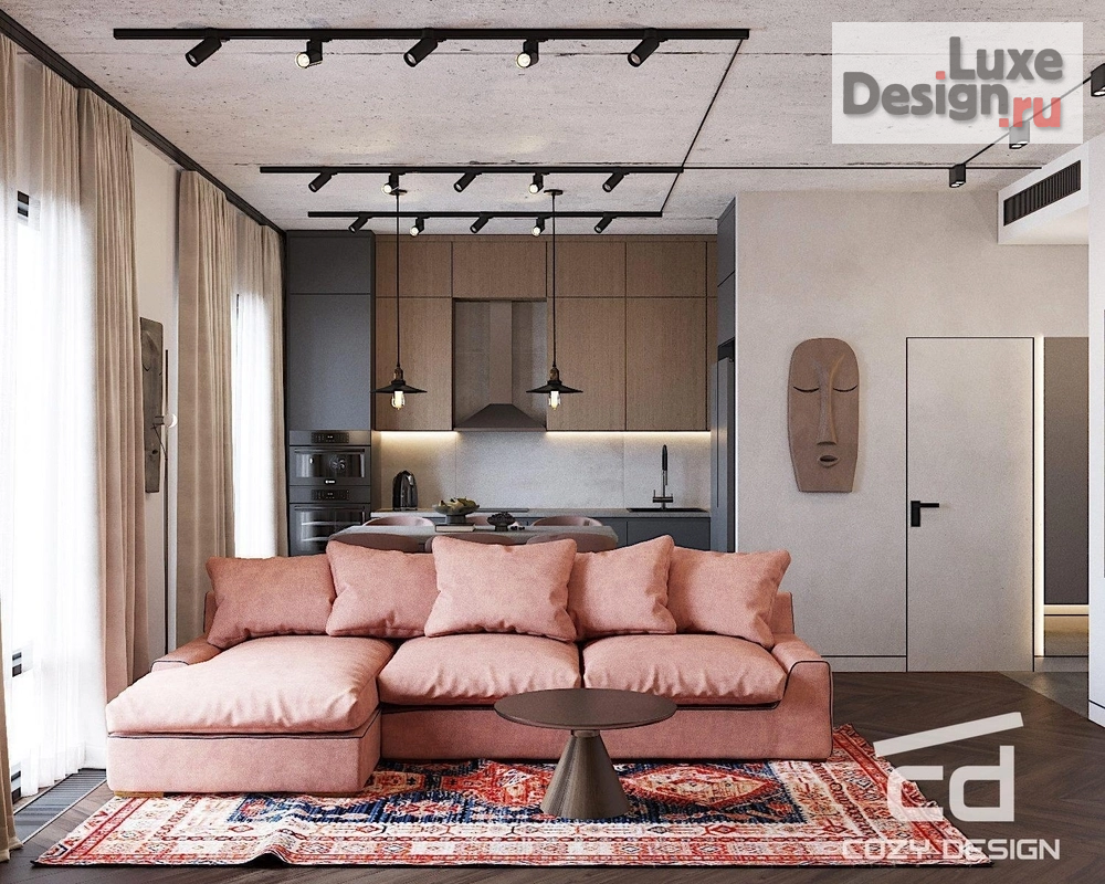 Дизайн интерьера квартиры "Проект квартиры 73 м^2 в Москве" (фото 5)