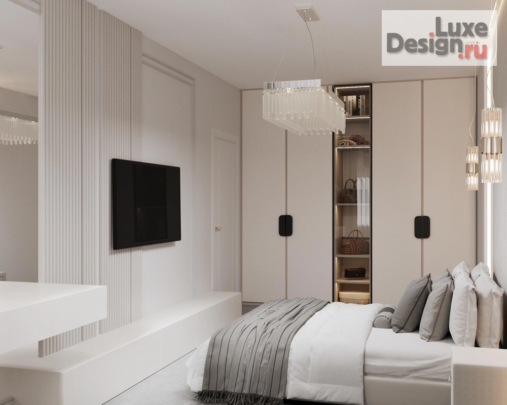 Дизайн интерьера однокомнатной квартиры "Квартира 48м2 в Краснодаре" (фото 1)