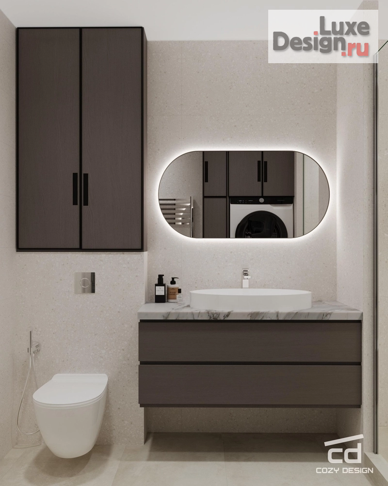 Дизайн интерьера частного дома "Первый этаж дома в Москве 50 м^2" (фото 10)