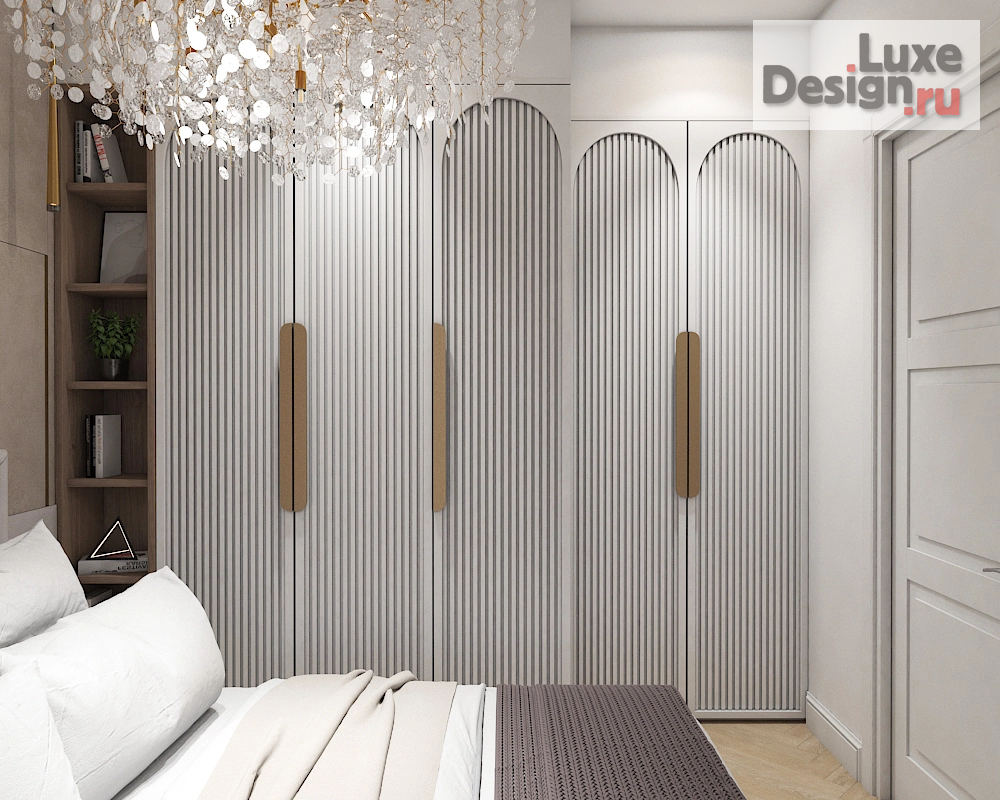 Дизайн интерьера однокомнатной квартиры "Квартира 45м2 в Москве" (фото 12)