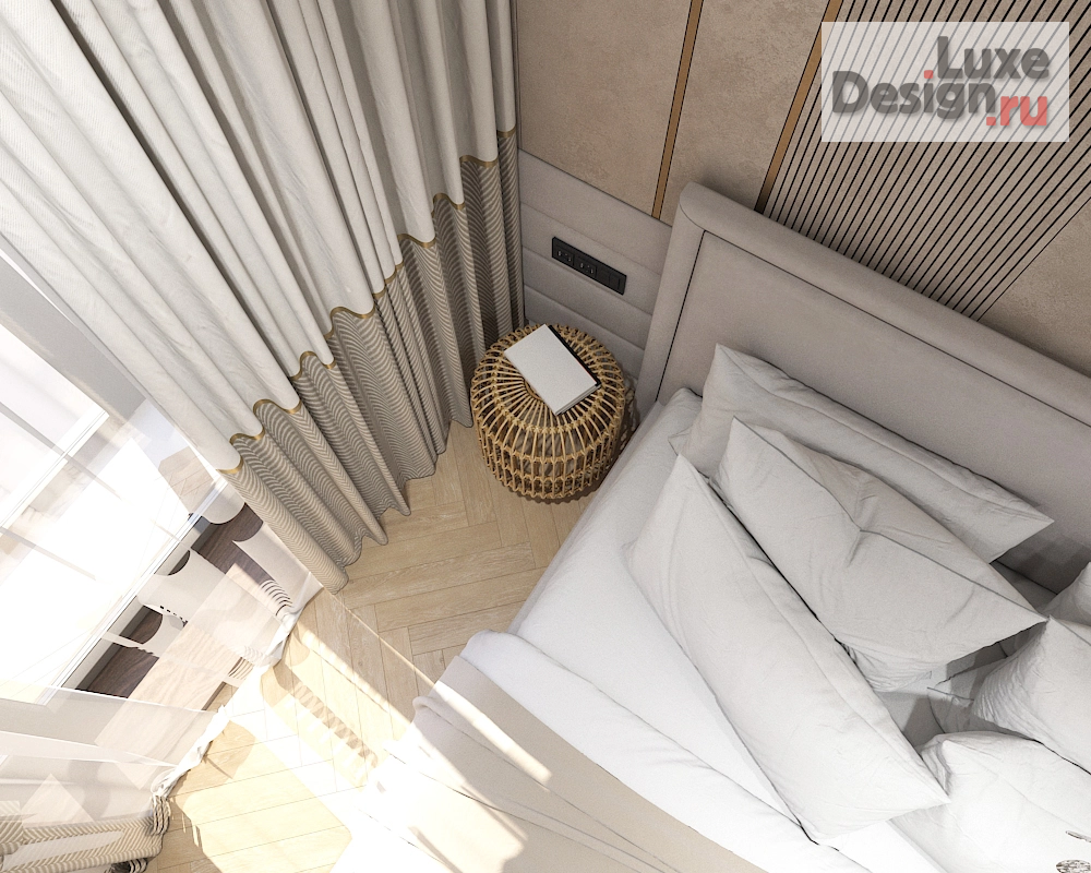 Дизайн интерьера однокомнатной квартиры "Квартира 45м2 в Москве" (фото 15)