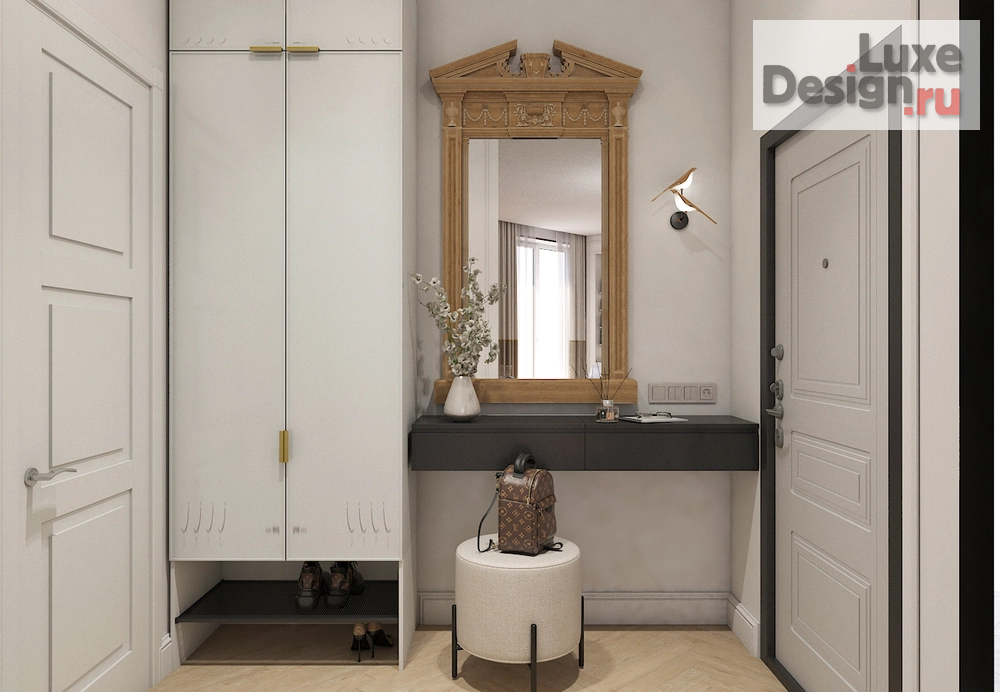 Дизайн интерьера однокомнатной квартиры "Квартира 45м2 в Москве" (фото 6)