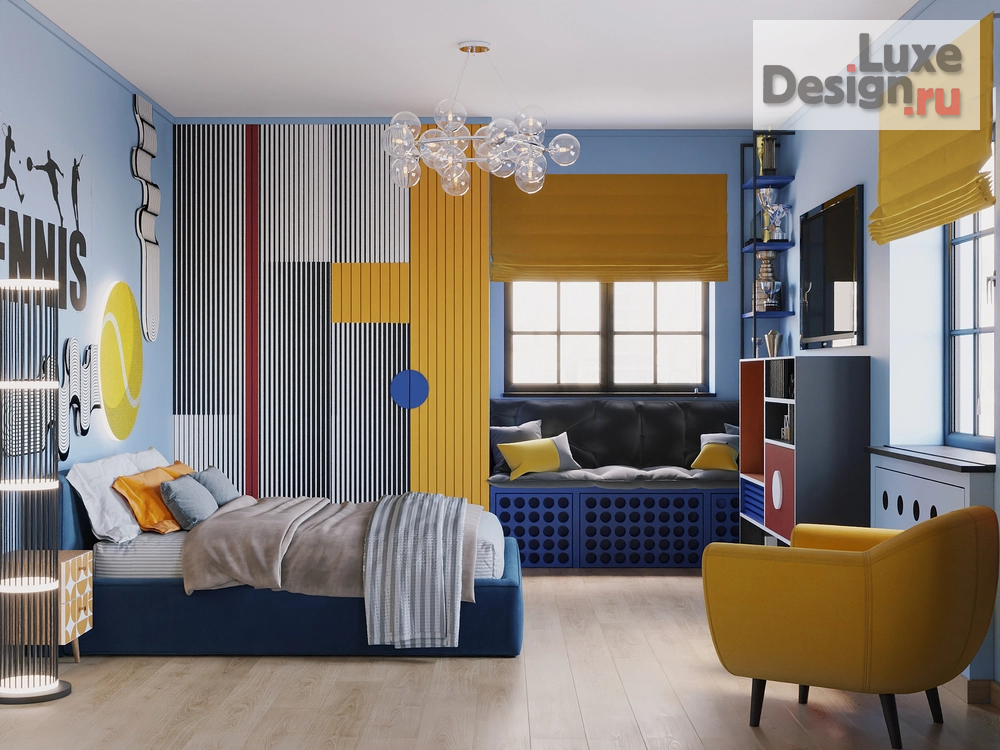 Дизайн интерьера комнаты "Мемфис(Москва)" (фото 6)