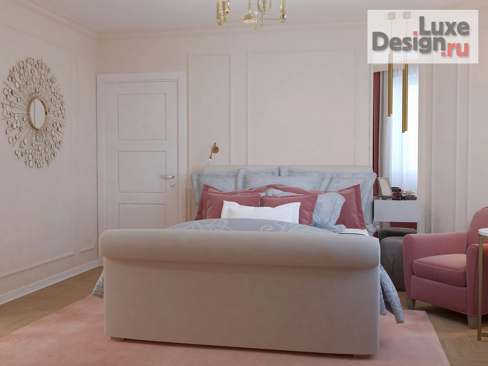 Дизайн интерьера трехкомнатной квартиры "Новый дом(Москва)" (фото 2)