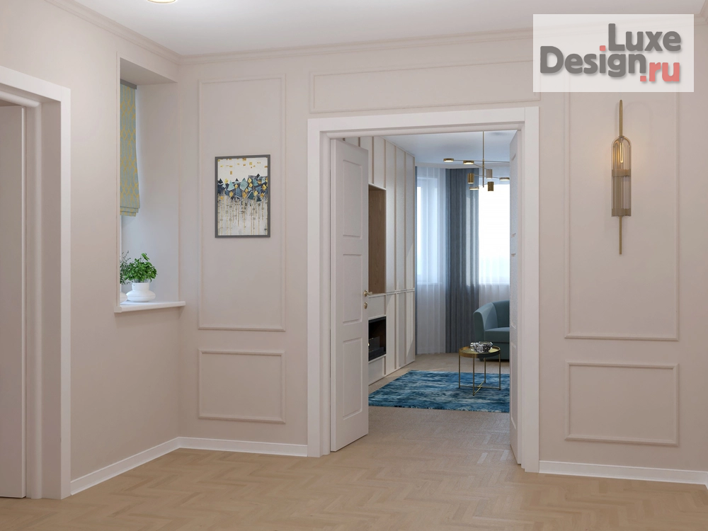 Дизайн интерьера трехкомнатной квартиры "Новый дом(Москва)" (фото 14)