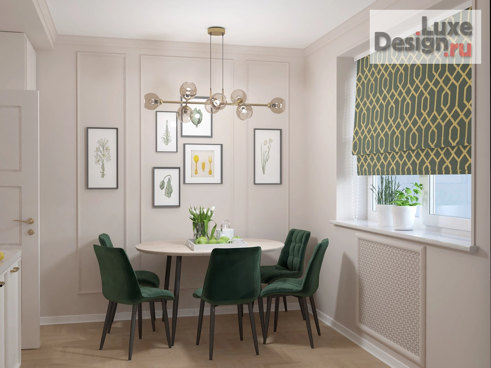 Дизайн интерьера трехкомнатной квартиры "Новый дом(Москва)" (фото 5)