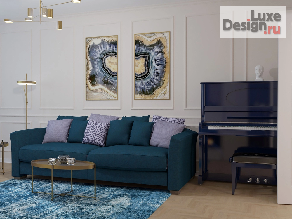 Дизайн интерьера трехкомнатной квартиры "Новый дом(Москва)" (фото 19)