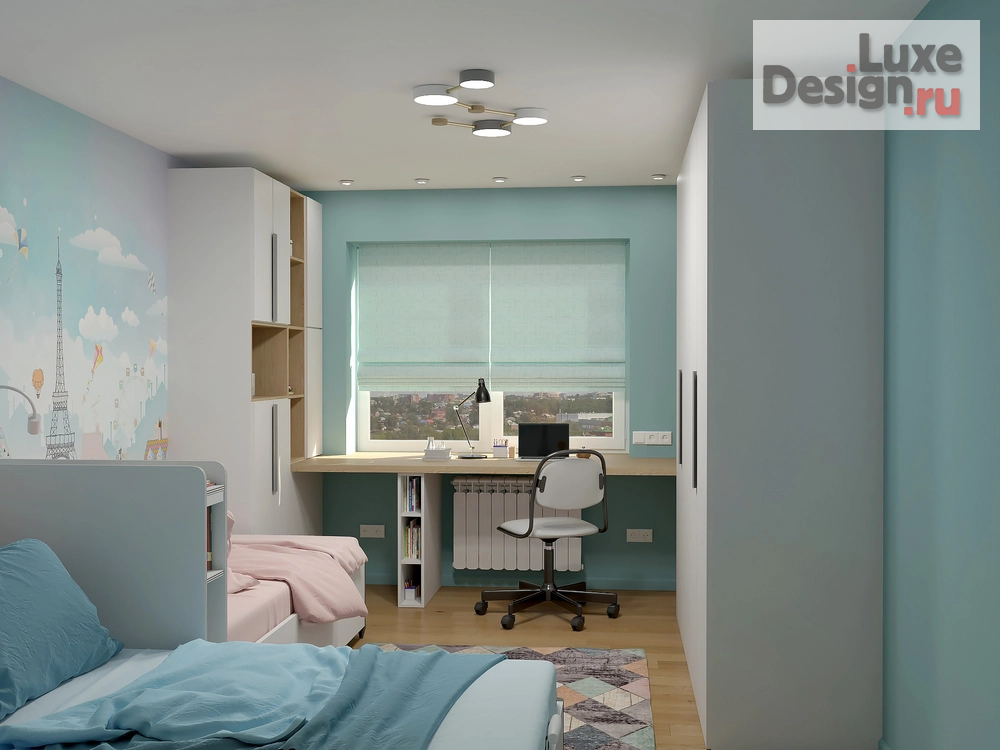 Дизайн интерьера трехкомнатной квартиры "Трешка для молодой семьи(Минск)" (фото 9)