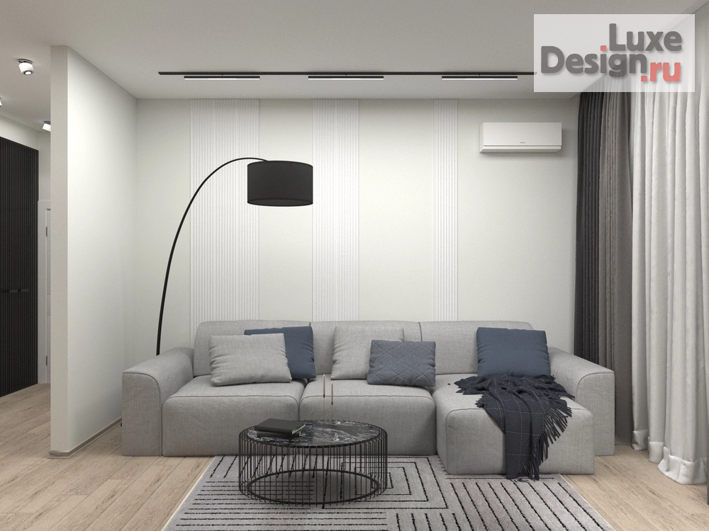 Дизайн интерьера двухкомнатной квартиры "проект двушки (Москва)" (фото 5)