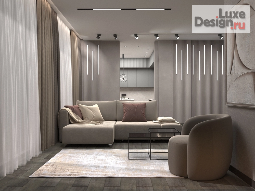 Дизайн интерьера загородного дома "Дом для молодой семьи" (фото 15)