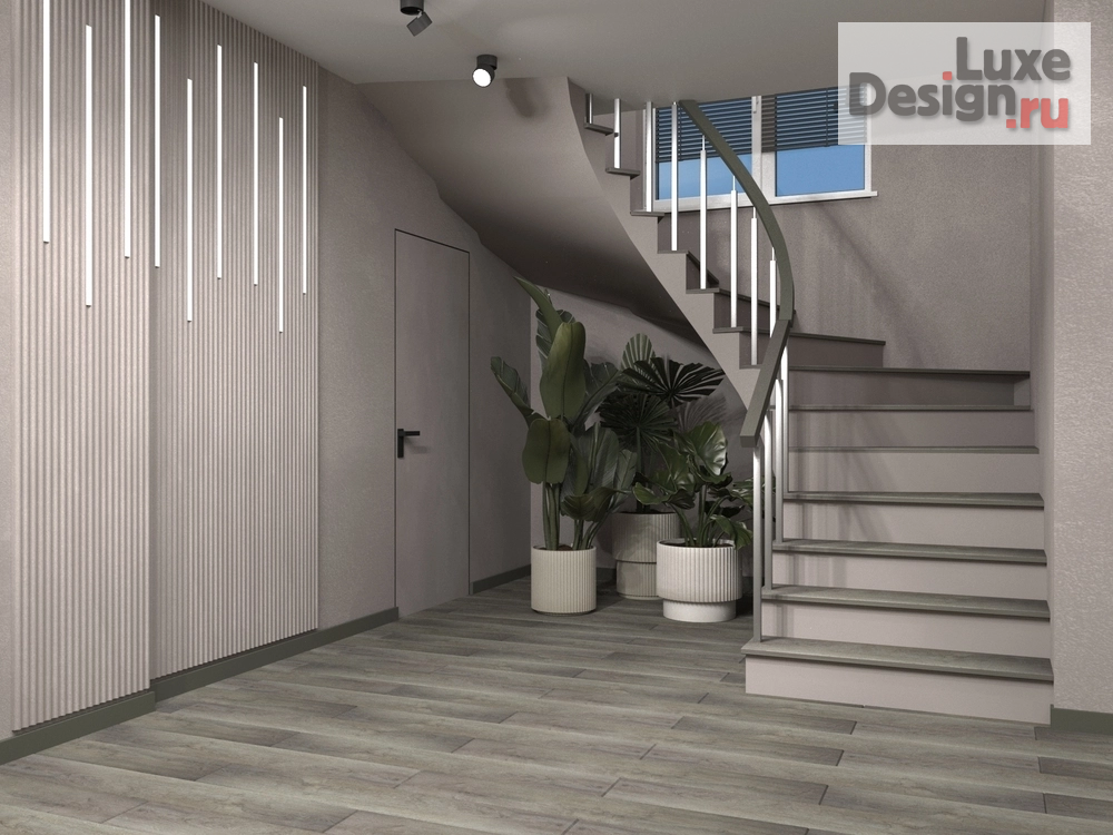 Дизайн интерьера загородного дома "Дом для молодой семьи" (фото 17)