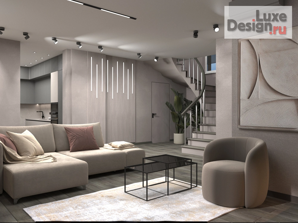 Дизайн интерьера загородного дома "Дом для молодой семьи" (фото 20)