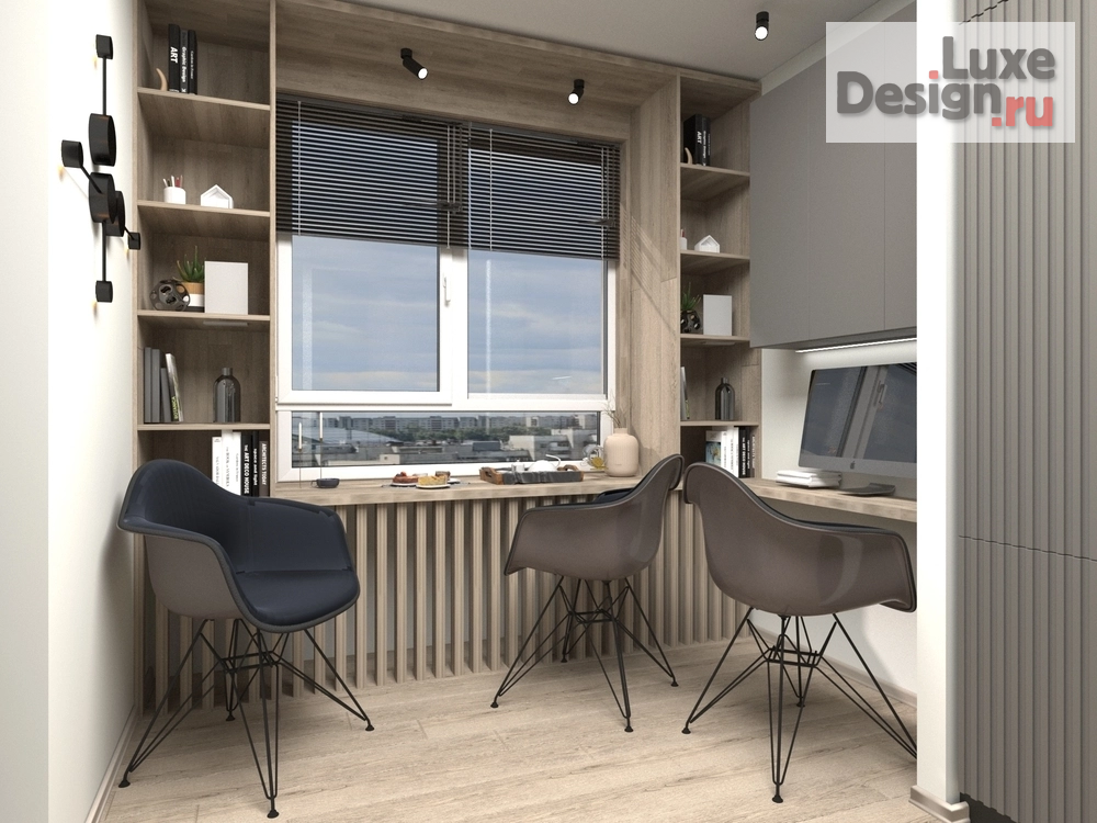 Дизайн интерьера двухкомнатной квартиры "проект двушки (Москва)" (фото 15)