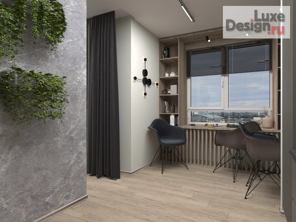 Дизайн интерьера двухкомнатной квартиры "проект двушки (Москва)" (фото 17)