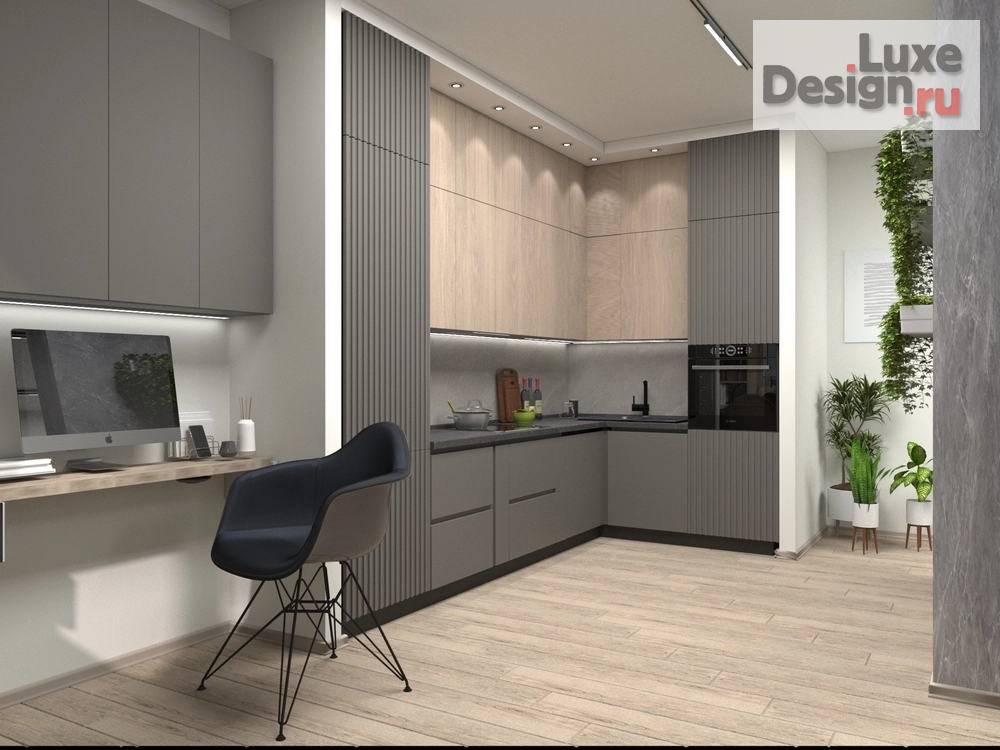 Дизайн интерьера двухкомнатной квартиры "проект двушки (Москва)" (фото 19)