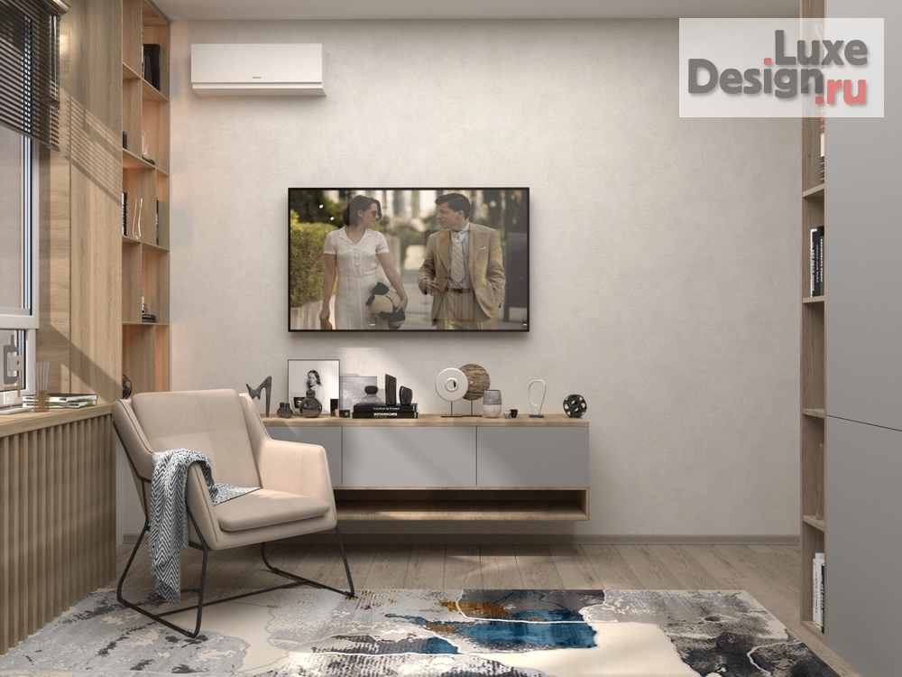 Дизайн интерьера двухкомнатной квартиры "проект двушки (Москва)" (фото 24)