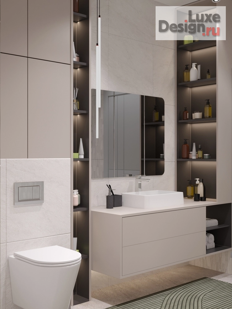 Дизайн интерьера двухкомнатной квартиры "проект двушки (Москва)" (фото 1)