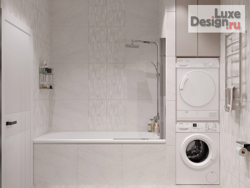 Дизайн интерьера двухкомнатной квартиры "проект двушки (Москва)" (фото 4)