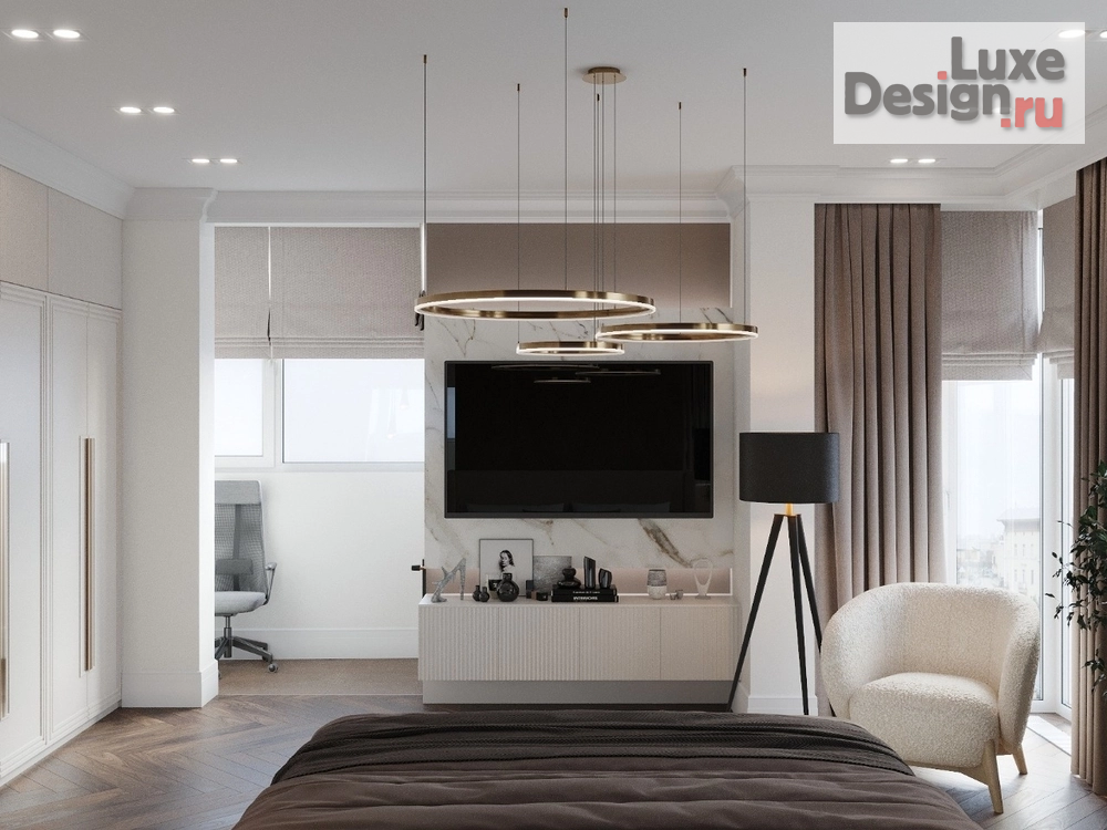 Дизайн интерьера четырехкомнатной квартиры "4-К КВАРТИРА ДЛЯ СЕМЬИ В ЖК "СОБОРНЫЙ"" (фото 9)