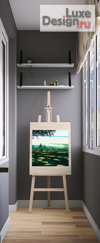 Дизайн интерьера однокомнатной квартиры " Успокоение" (фото 6)