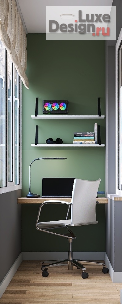 Дизайн интерьера однокомнатной квартиры " Успокоение" (фото 7)