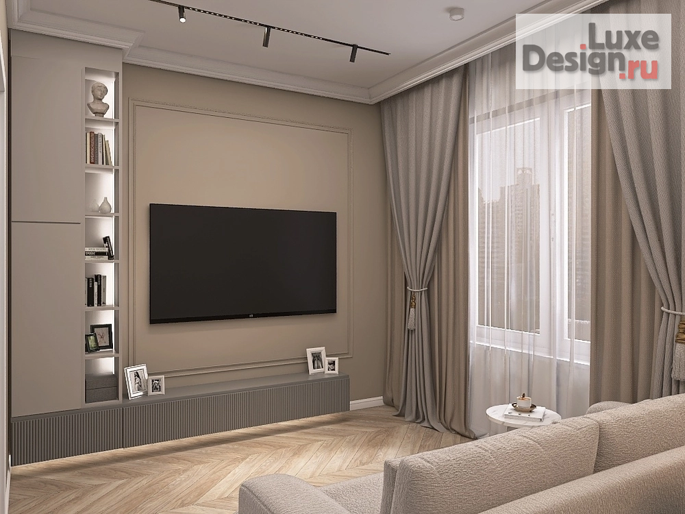 Дизайн интерьера двухкомнатной квартиры "Квартира для семьи 77 кв.м. в Санкт-Петербурге" (фото 5)