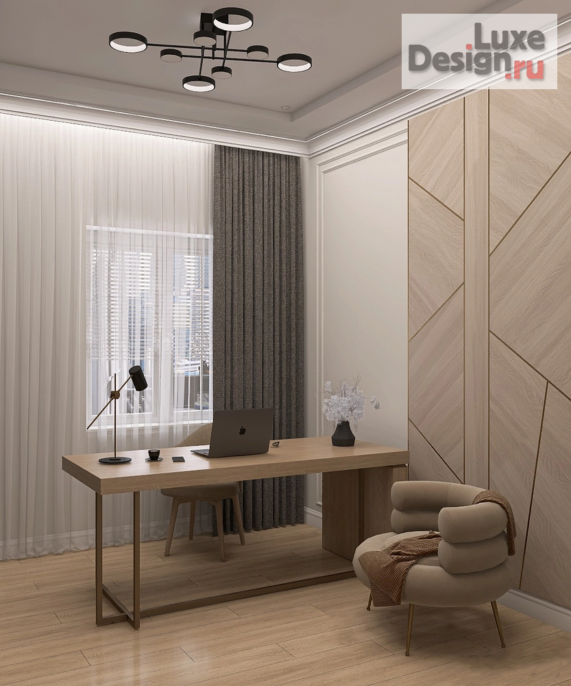 Дизайн интерьера трехкомнатной квартиры "Квартира в  г. Москва " (фото 6)