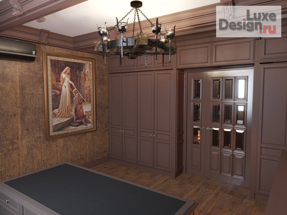 Дизайн интерьера кабинета "Дизайн проект кабинета" (фото 2)