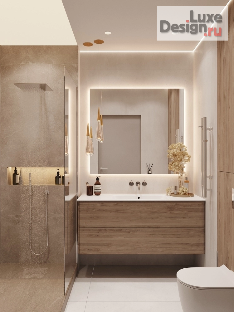 Дизайн интерьера двухкомнатной квартиры "ЖК Все Свои" (фото 22)