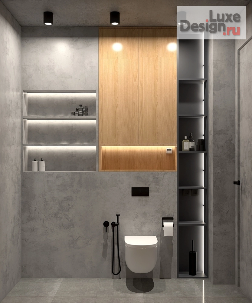 Дизайн интерьера трехкомнатной квартиры "Трехкомнатная квартира, г. Санкт Петербург" (фото 6)