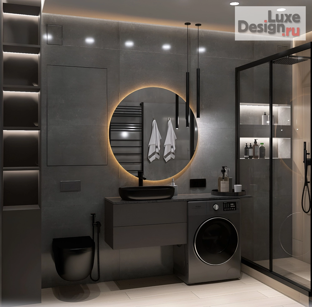 Дизайн интерьера двухкомнатной квартиры "Двухкомнатная квартира г. Донецк" (фото 8)