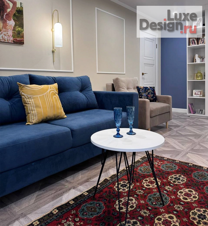 Дизайн интерьера двухкомнатной квартиры "Южная резиденция " (фото 7)