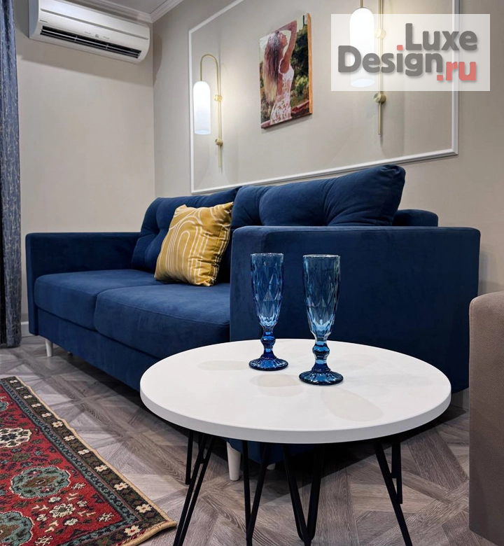 Дизайн интерьера двухкомнатной квартиры "Южная резиденция " (фото 8)