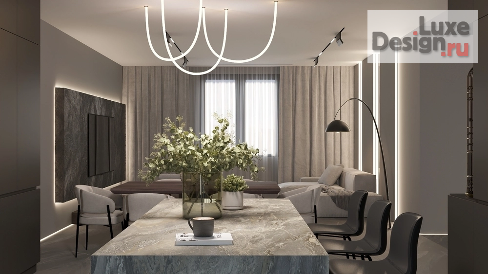 Дизайн интерьера коттеджа "Коттедж 100 квадратных метров г. Симферополь" (фото 1)