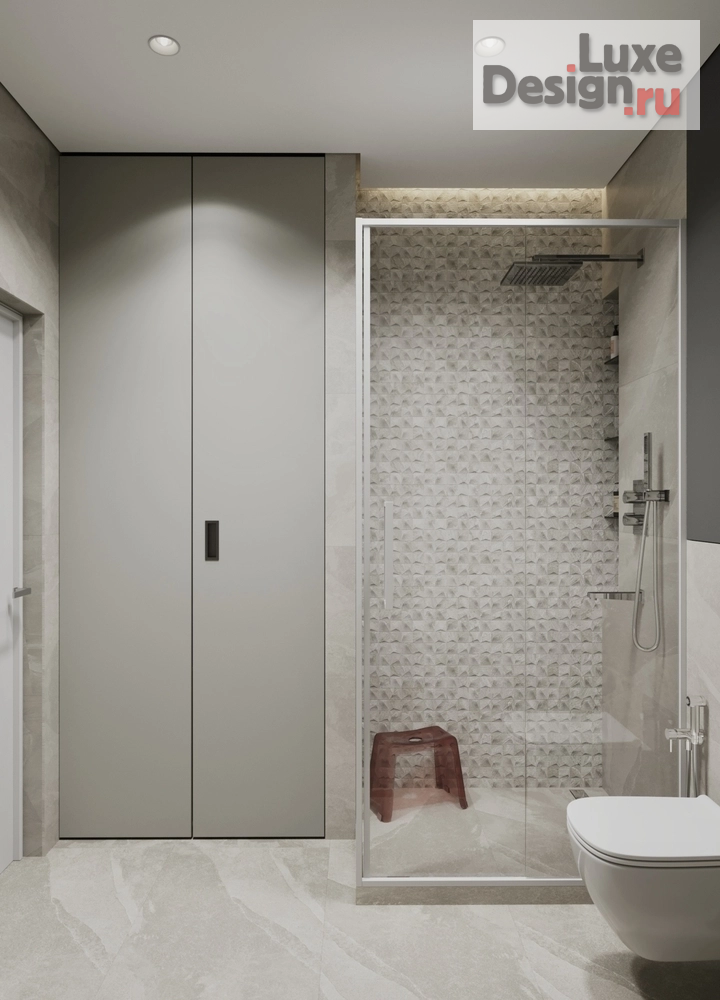 Дизайн интерьера однокомнатной квартиры "ЖК СИМВОЛ ЛАЗУРНЫЙ" (фото 17)