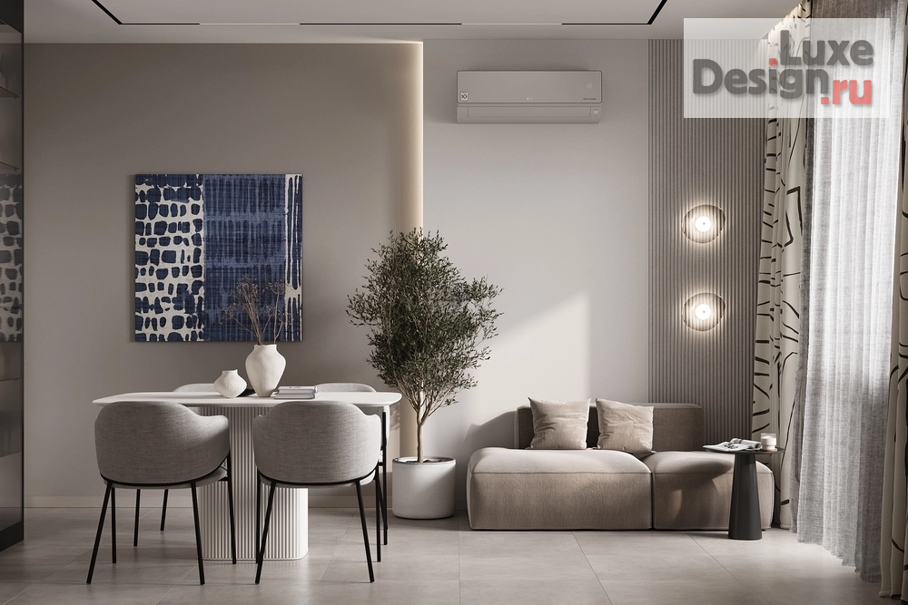 Дизайн интерьера двухкомнатной квартиры "ЖК Стахановская" (фото 8)