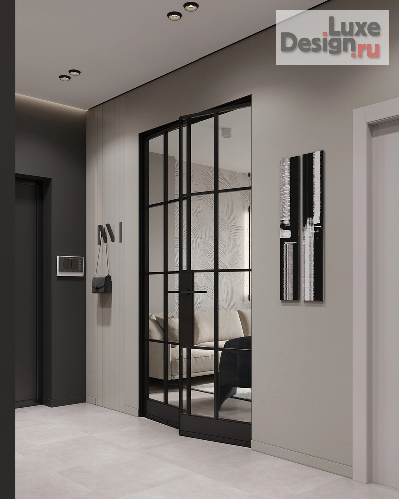 Дизайн интерьера двухкомнатной квартиры "ЖК Стахановская" (фото 4)