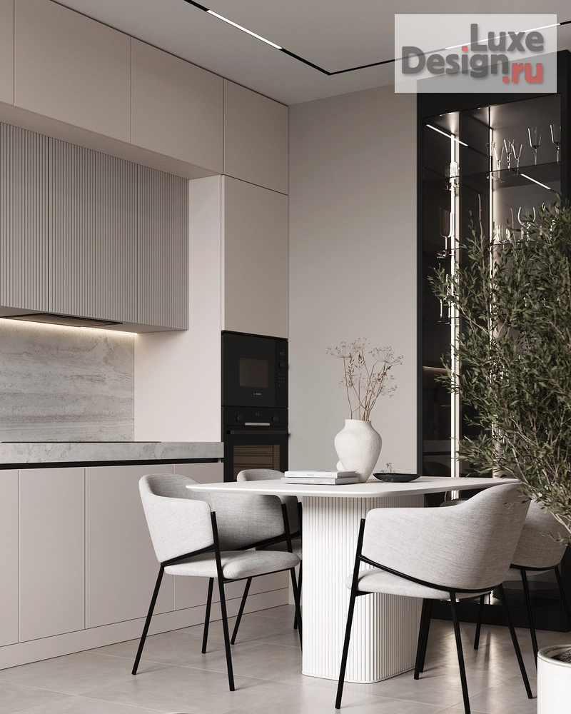 Дизайн интерьера двухкомнатной квартиры "ЖК Стахановская" (фото 10)