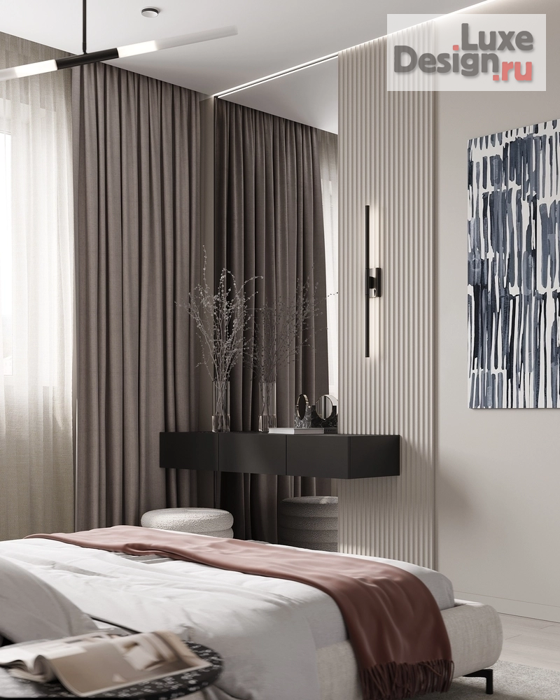 Дизайн интерьера двухкомнатной квартиры "ЖК Стахановская" (фото 16)