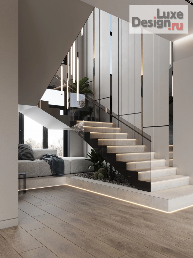 Дизайн интерьера коттеджа "Дом в Краснодаре" (фото 9)