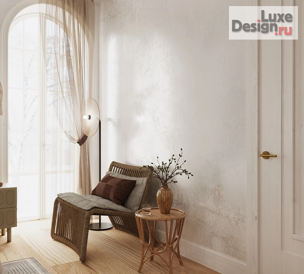 Дизайн интерьера загородного дома "Сон как на облаке" (фото 6)