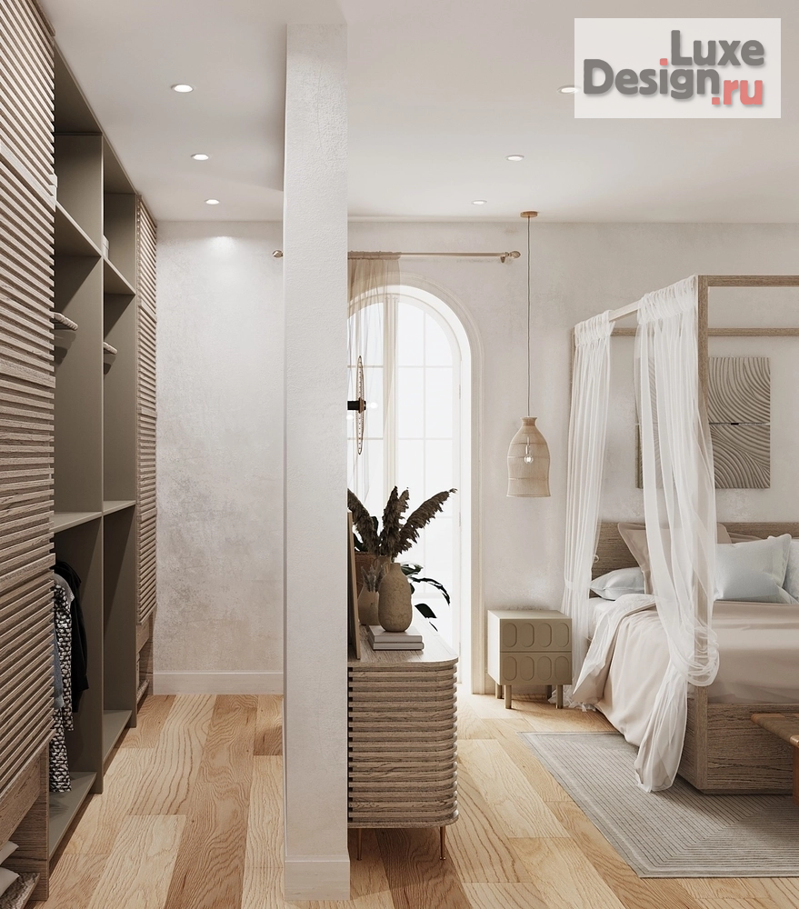 Дизайн интерьера загородного дома "Сон как на облаке" (фото 8)