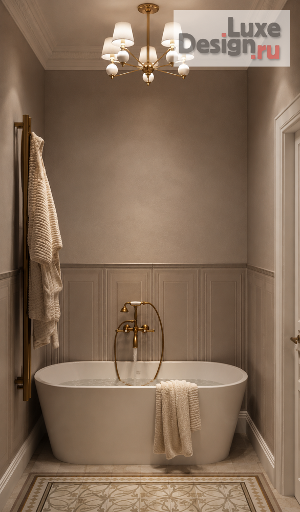 Дизайн интерьера двухкомнатной квартиры "Moscow Stalinist Apartment | Modern French Classic Interior" (фото 23) от дизайнера Студия дизайна Светланы Старыгиной Дизайн интерьера двухкомнатной квартиры "Moscow Stalinist Apartment | Modern French Classic Interior" (фото 23)