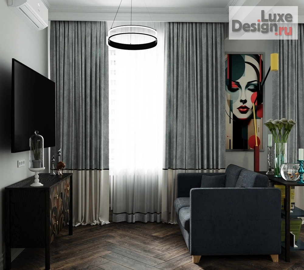 Дизайн интерьера квартиры студии "Студия Design Home S" (фото 10)