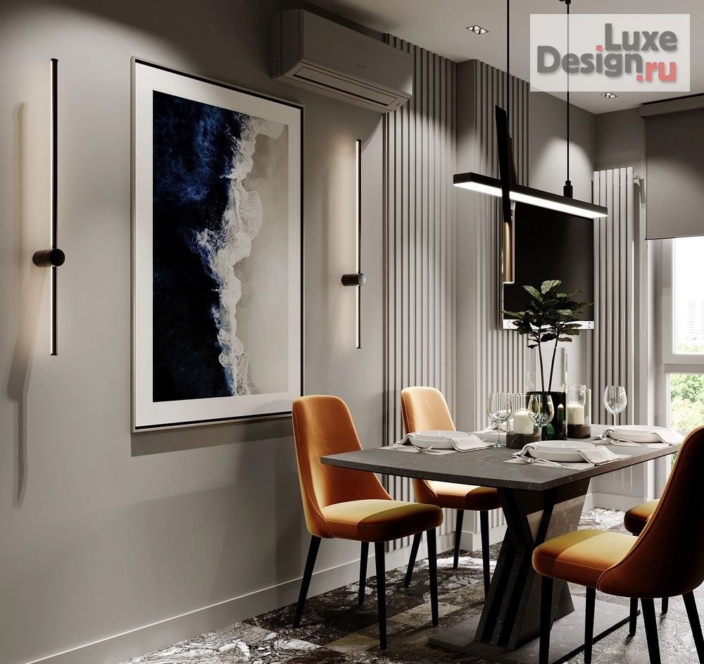 Дизайн интерьера двухкомнатной квартиры "Студия Design Home S" (фото 7)