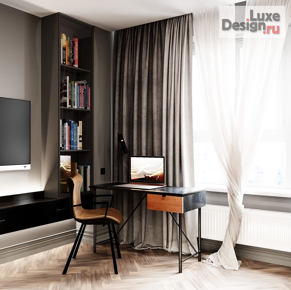 Дизайн интерьера двухкомнатной квартиры "Студия Design Home S" (фото 5)